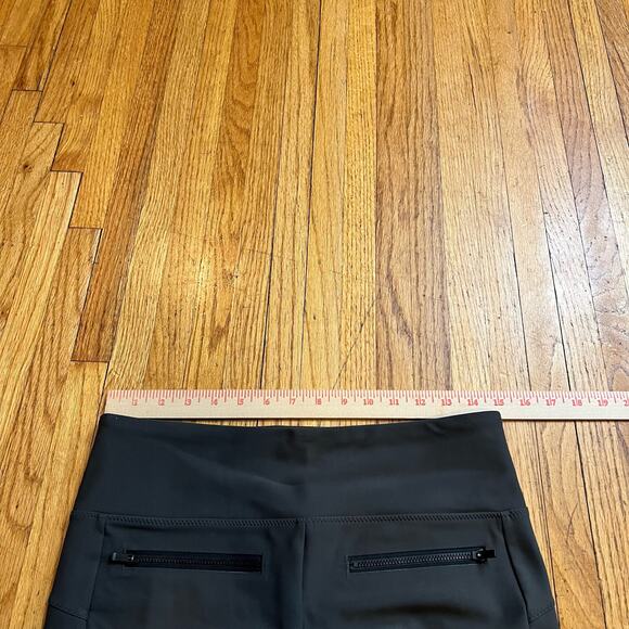 Athleta Leggings Womens Medium Black Stellar Crop Pants 210237 - Picture 9 of 12